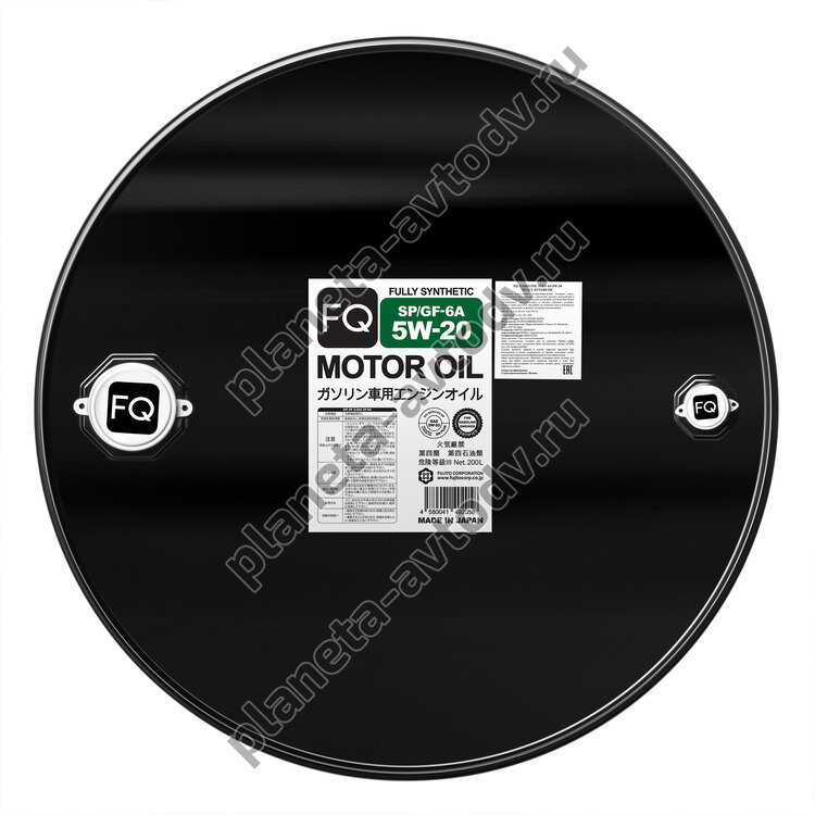 Масло моторное "FQ" GASOLINE FULLY SYNTHETIC SP/GF-6A (5W20)  200л /ПОД ЗАКАЗ 