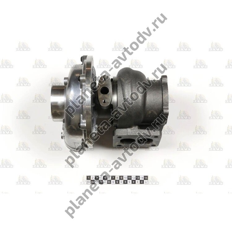 Турбина в сборе 114400-4380; 1-14400-438-0; ISUZU 6HK1-TC; TCR4380 — фото 1 из 5