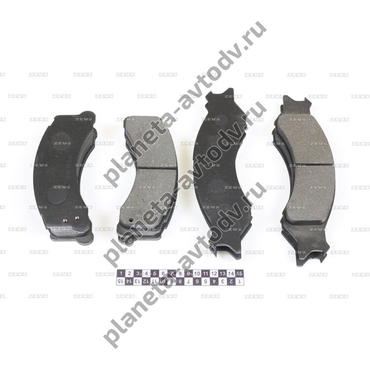 Тормозные колодки дисковые NBK M950; HINO 5t  HY