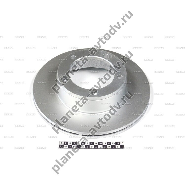 Тормозной диск MB295970; KWM KBR2011; FE431; FE435 (5holes) — фото 1 из 2