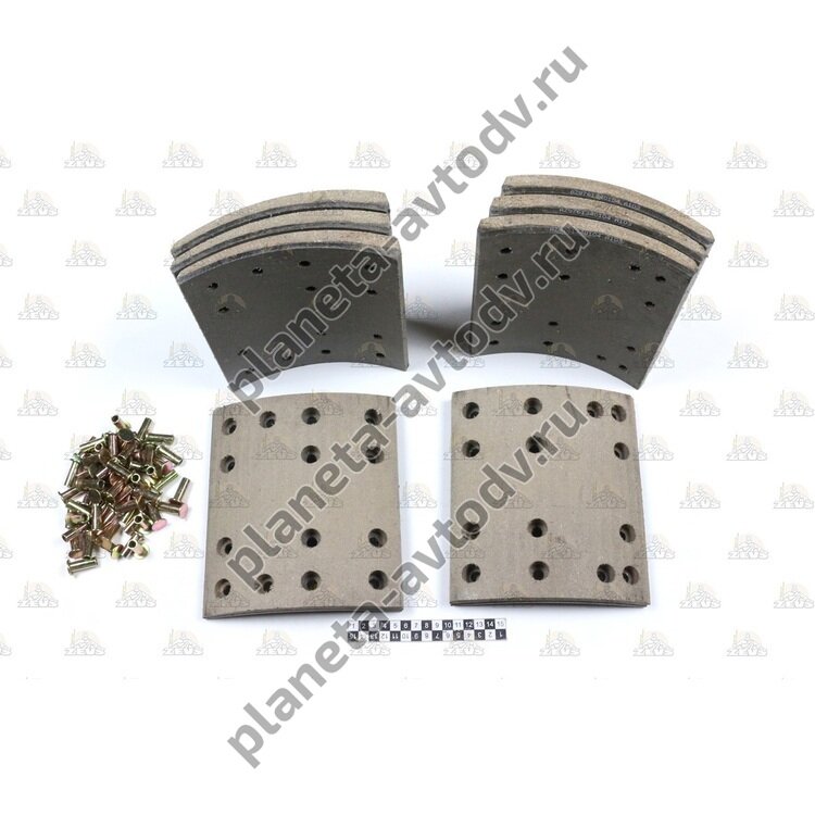 Тормозные накладки AZ9761340104/AZ9791340103; (комплект на ось 8 шт); BL0104