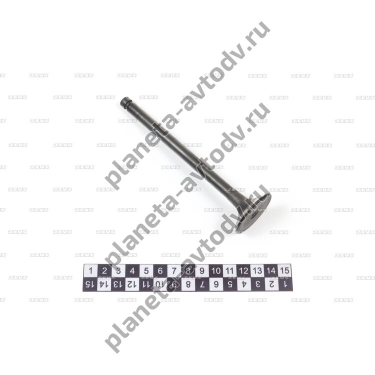 Клапан двигателя 0127-0061; выпускной; FUSO 4D30/4D31; (4шт в уп)