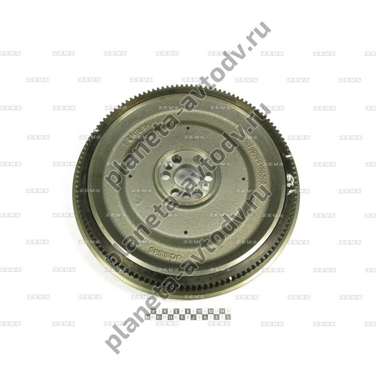 Маховик FW20-01008/FW20-01008; 23200-93260; FUSO 6D16/6D14; (350mmx129Tx6Hx17mmxØ41.8mm) — фото 1 из 3