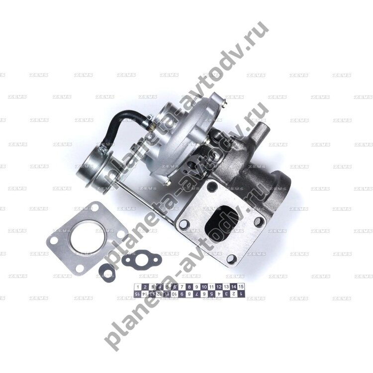 Турбина в сборе 28230-41720; D4AL; Hyundai HD72; GT1749S; TCR1720 — фото 1 из 3