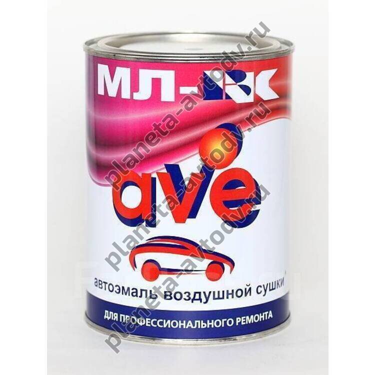 Уценка_Эмаль алкидная "AVE МЛ ВК" Зеленый 5835 (0,8кг) (вышел срок годности)