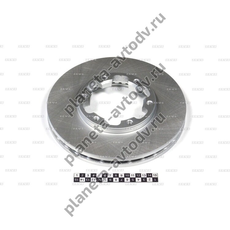 Тормозной диск 40206-22T00; KWM KBR1101; F22;(6holes) — фото 1 из 2