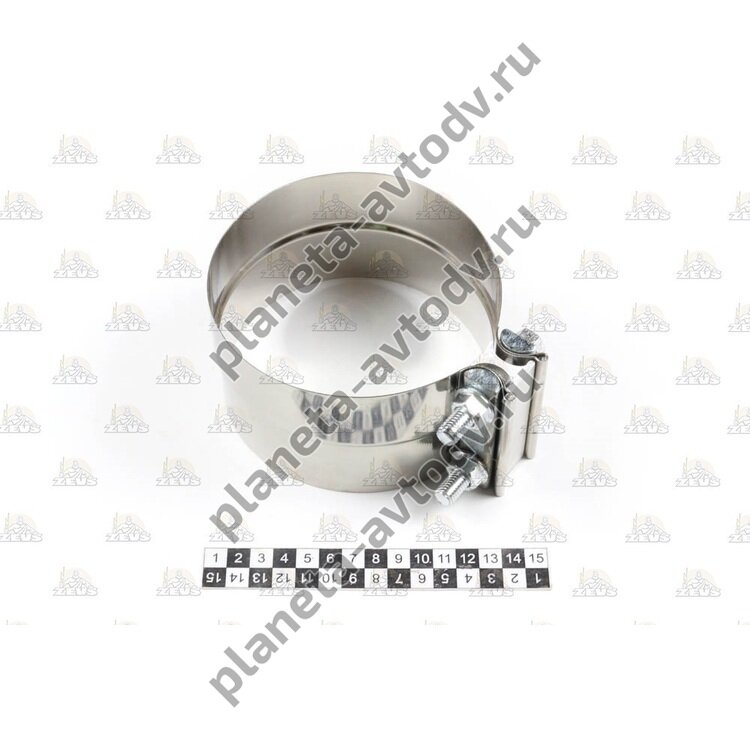 Хомут гофры глушителя широкий SBC302; 20455908/8156156; Ø127mm x Ø132mm
