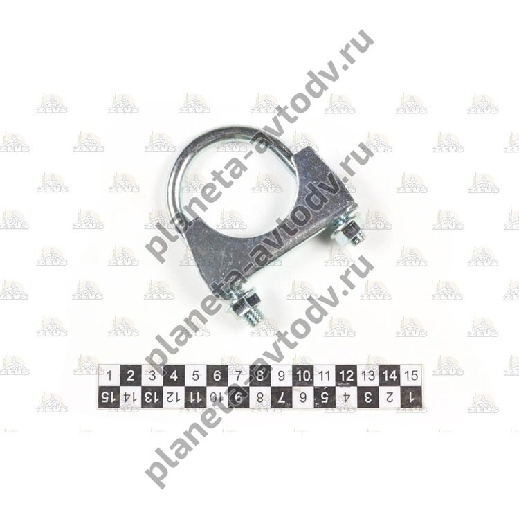 Хомут повышенной прочности для глушителя C02; Ø44.5 mm; 1''3/4