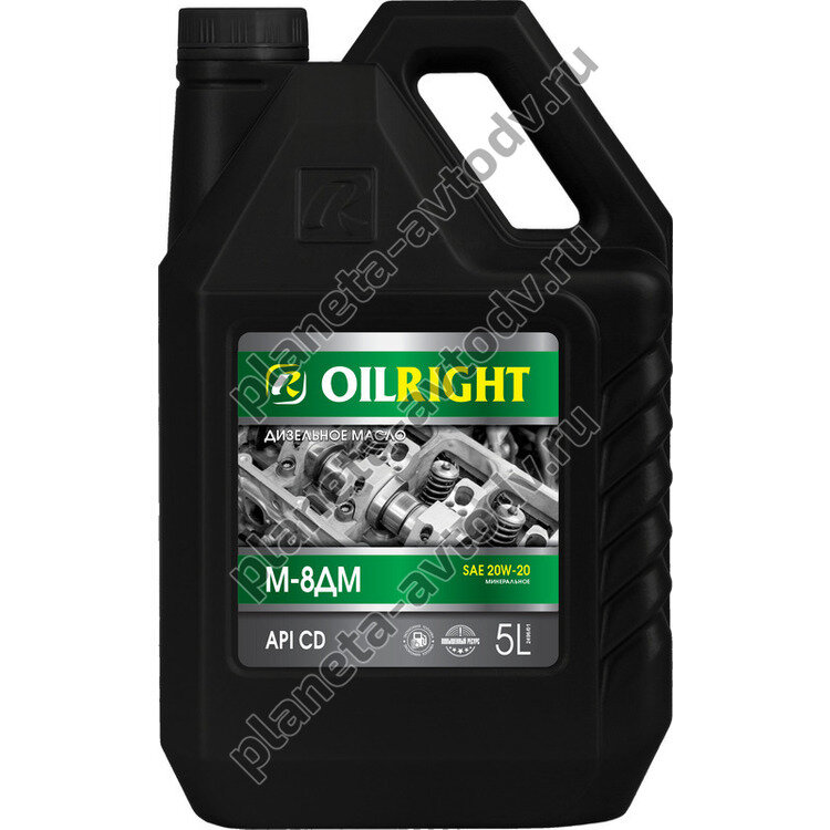 Масло моторное "OILRIGHT" М- 8Дм CD (20W20)   5л   — фото 1 из 2