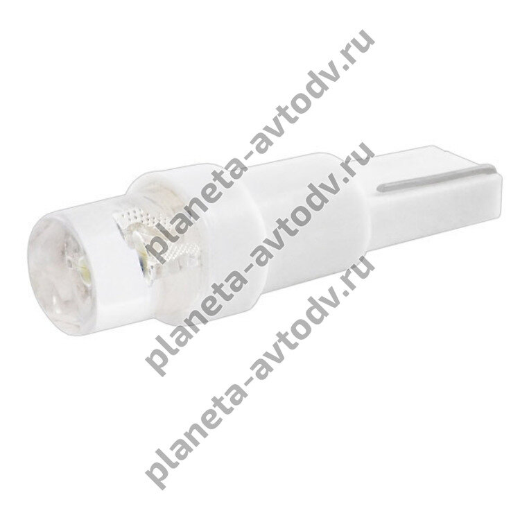 Светодиод "SKYWAY" T5 (W1,2W) 12V 1 LED диод 1 конт без цоколя (Белая)