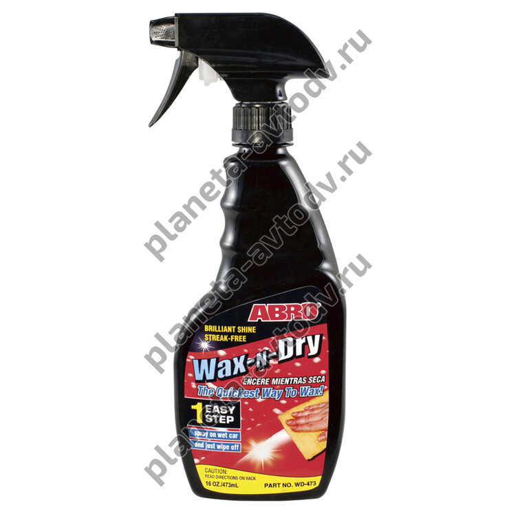 Полироль для кузова "ABRO" WD-473 с триггером (473мл) 