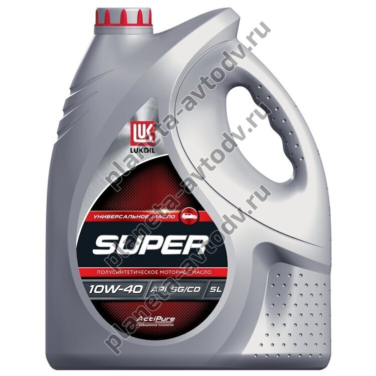 Масло моторное "LUKOIL" SUPER SG/CD (10W40)   5л — фото 1 из 3
