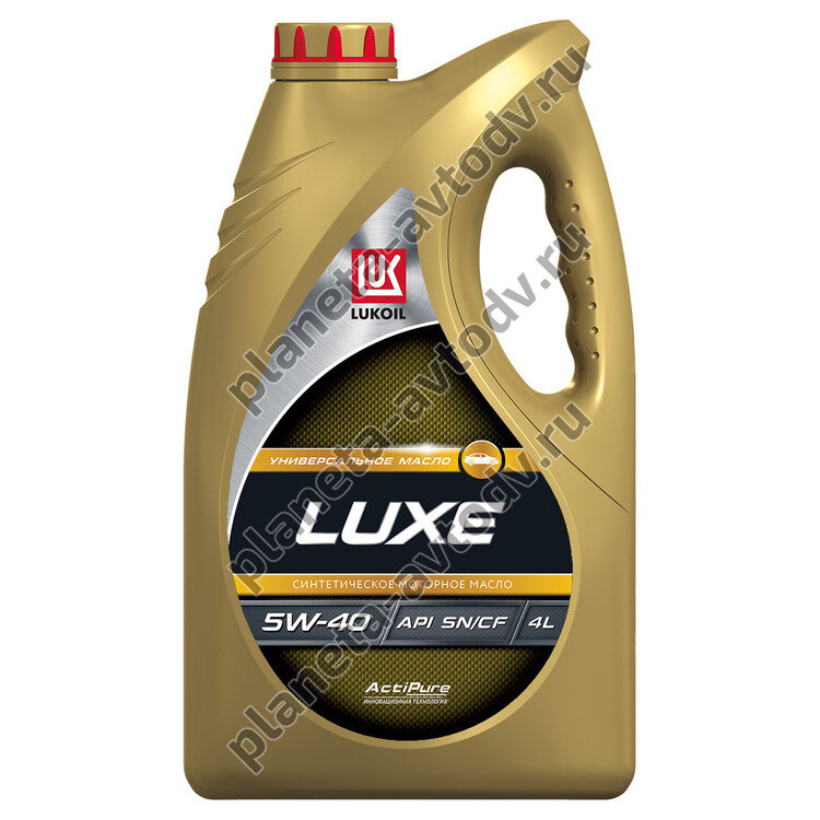 Масло моторное "LUKOIL" Люкс Синтетик (5W40)  4л  — фото 1 из 2