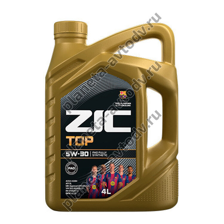 Масло моторное "ZIC" TOP (5W30)   4л