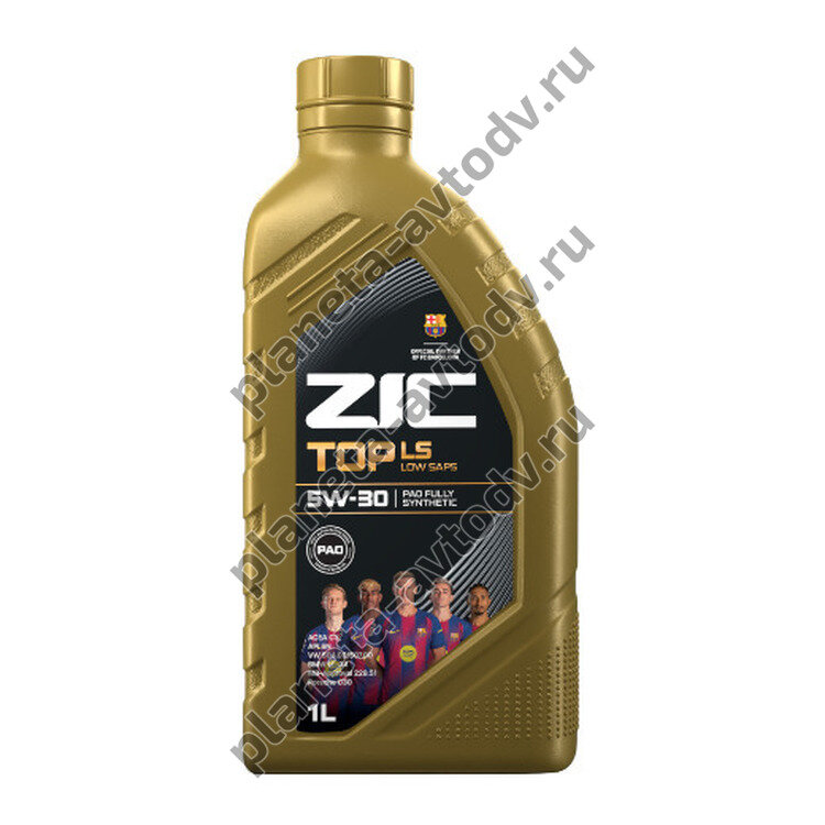 Масло моторное "ZIC" TOP LS (5W30)   1л