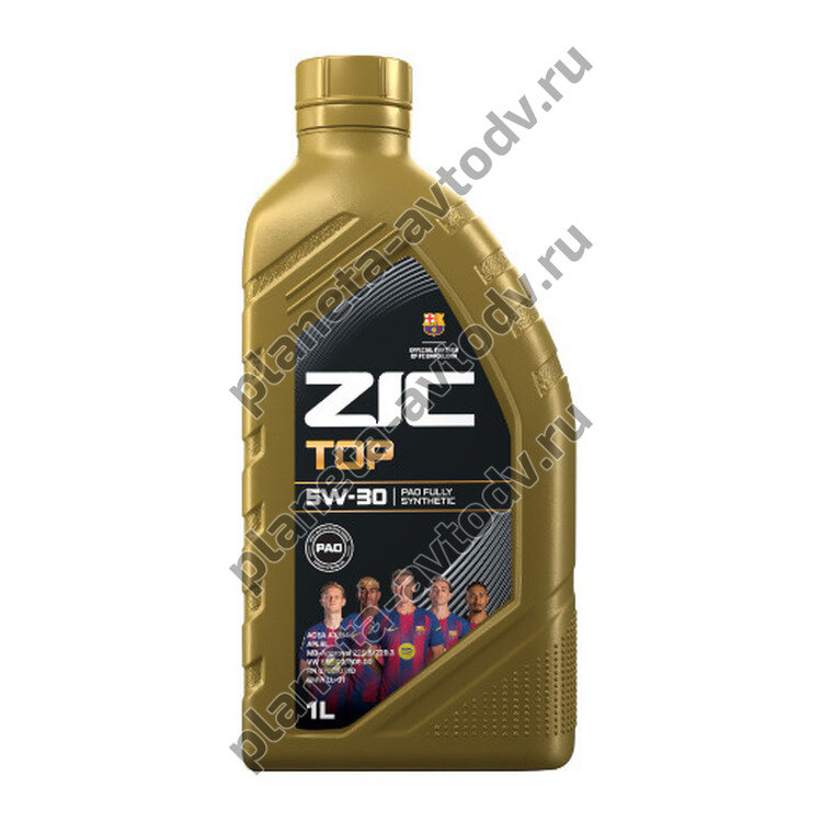Масло моторное "ZIC" TOP (5W30)   1л