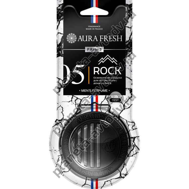 Ароматизатор  "AURA FRESH" PRIME ROCK 23110   №5-PACO RABANNE-INVICTUS (60гр)