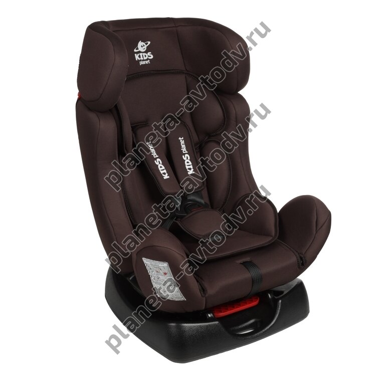 Детское сиденье (кресло) безопасности "Kids Planet" Galactic KRES4052 гр. 0+/I/II, 0-25 кг, 0-7 лет (Коричневый)