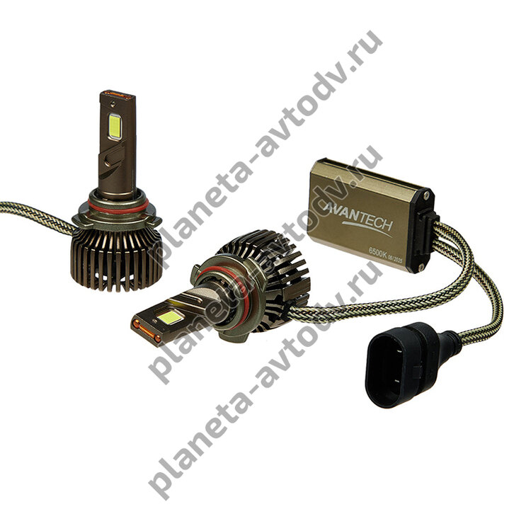 Лампа светодиодная LED "AVANTECH" HB4 серия "APEX" 75 Ватт, 6500К, 7000lm (наб-2шт) ALBHB475W